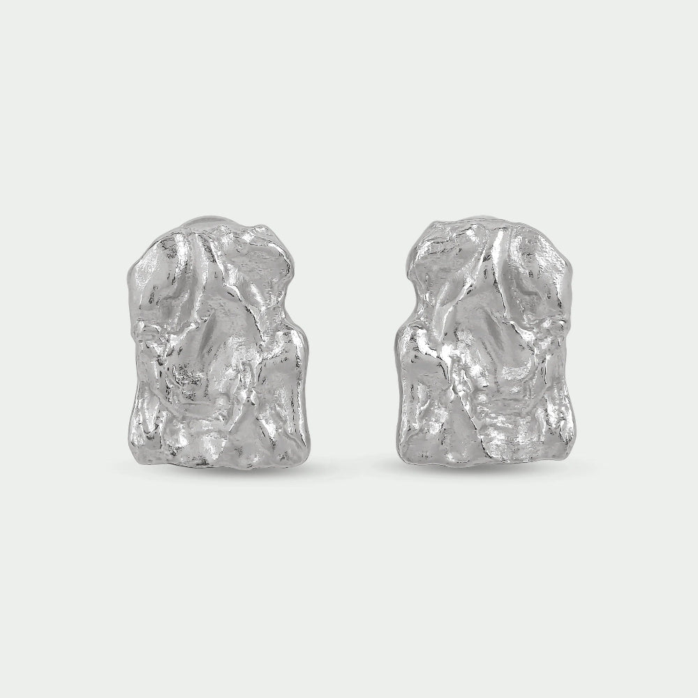 Current Earrings Small - Silver | Annie Mo's2