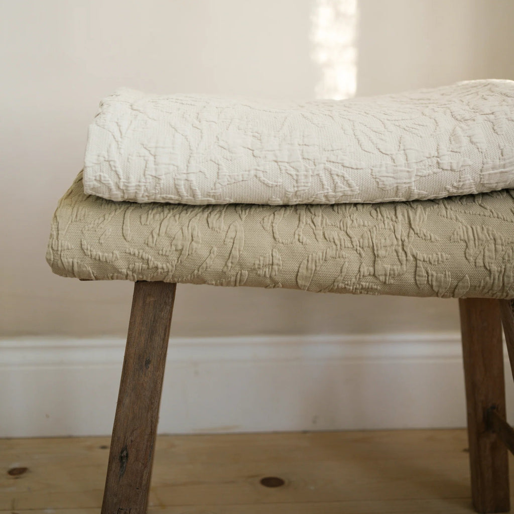 Chatsworth Bedspread - Faded Olive 220 x 230cm