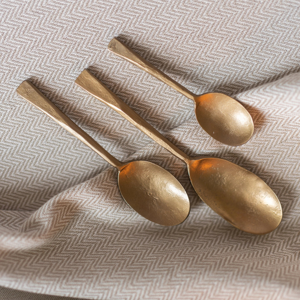 Forged Spoons Set of Three | Annie Mo's