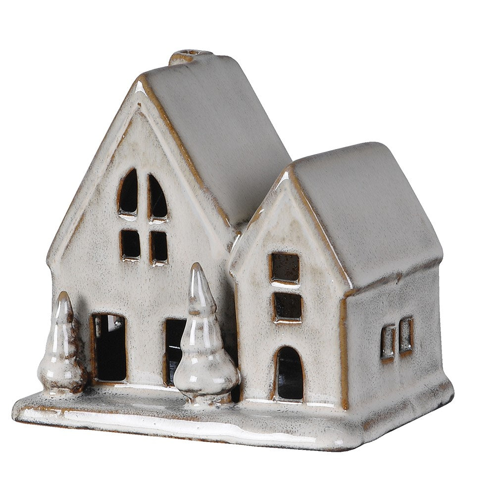 Ceramic LED House 13cm