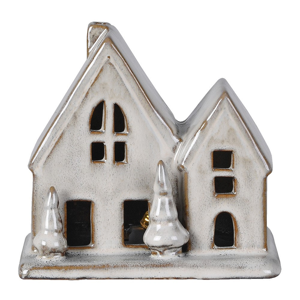 Ceramic LED House 13cm