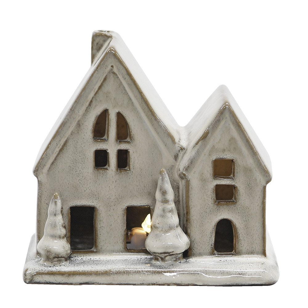 Ceramic LED House 13cm | Annie Mo's