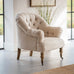St James Occasional Chair - Beige | Annie Mo's