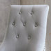 St James Button Back Dining Chair - Off White