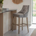Colleville Button Back Bar Stool | Annie Mo's