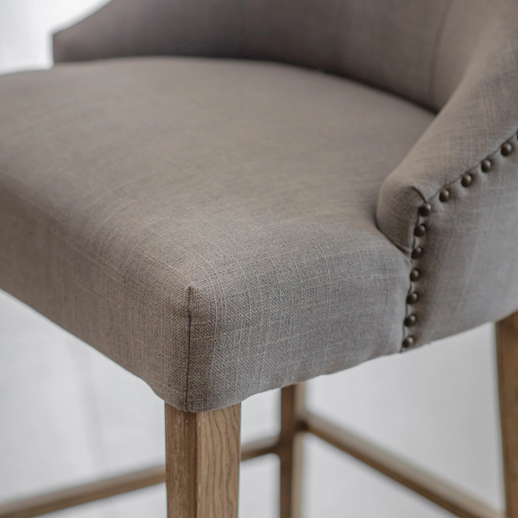 Colleville Button Back Bar Stool