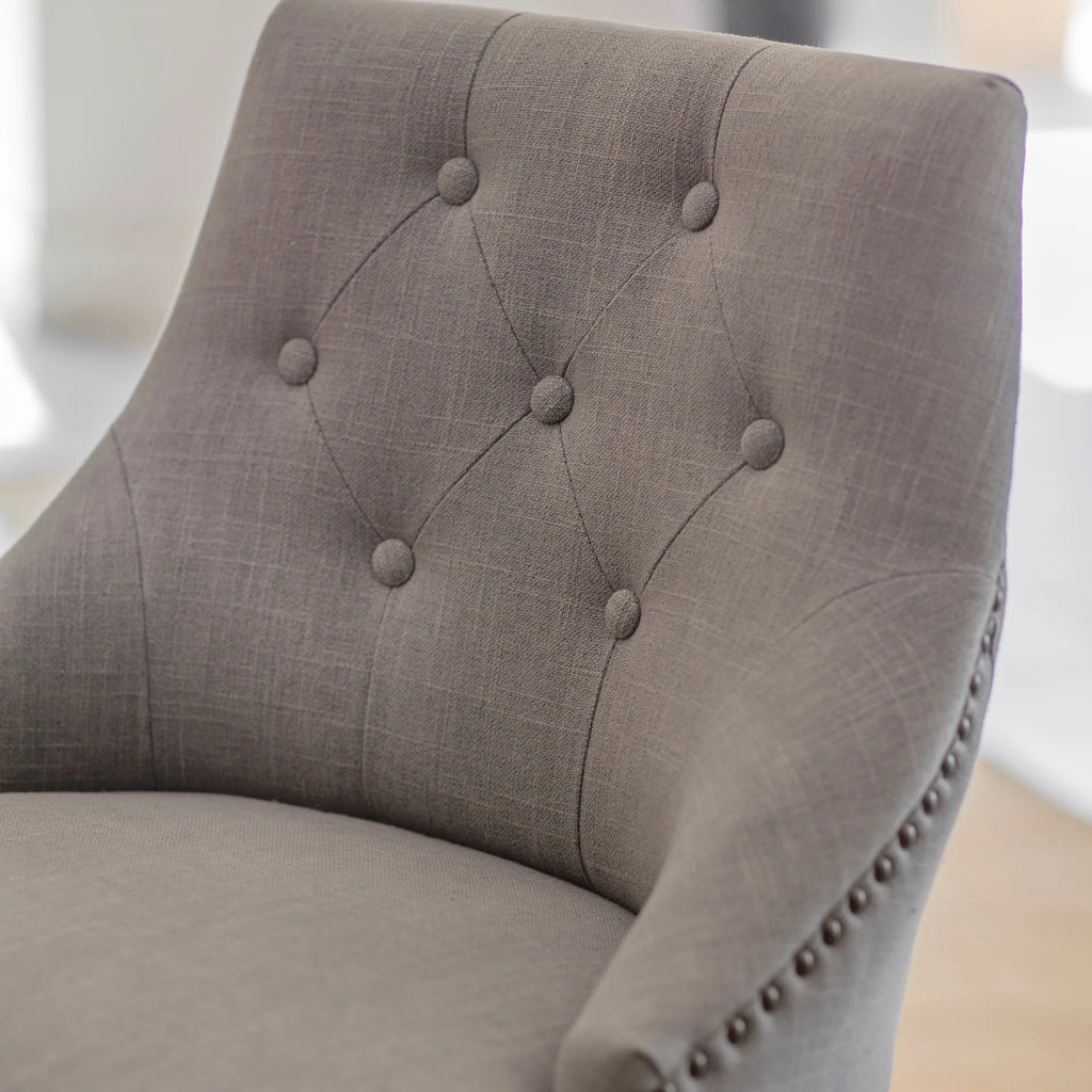 Colleville Button Back Bar Stool