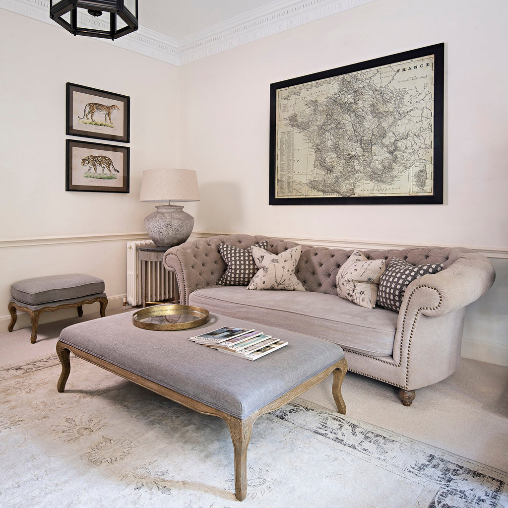 Colleville Padded Coffee Table 142cm | Annie Mo's