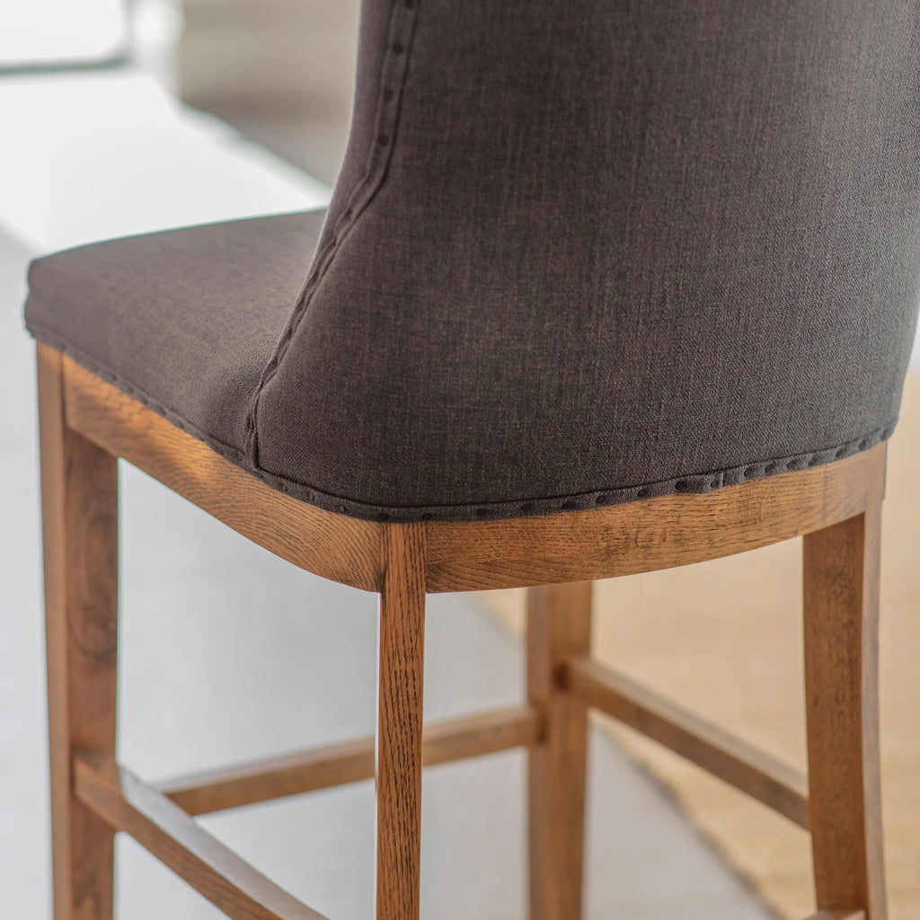 Sudbury Bar Stool - Dark Grey