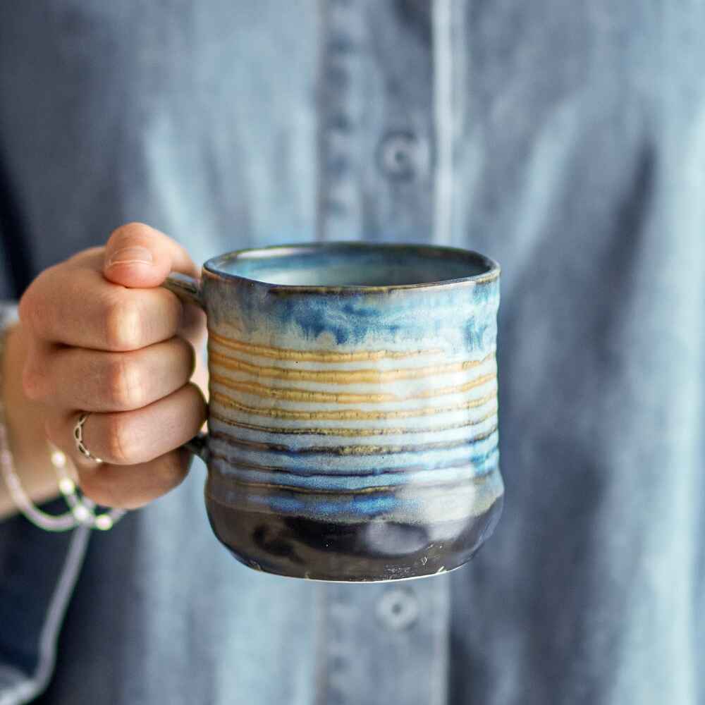 Deana Mug, Multi, Stoneware | Annie Mo's2