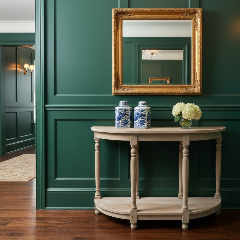 Demilune Console Table 120cm