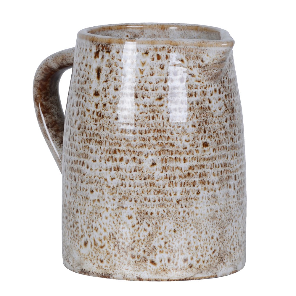 Dinky Slip Glaze Ornamental Jug 10cm-B