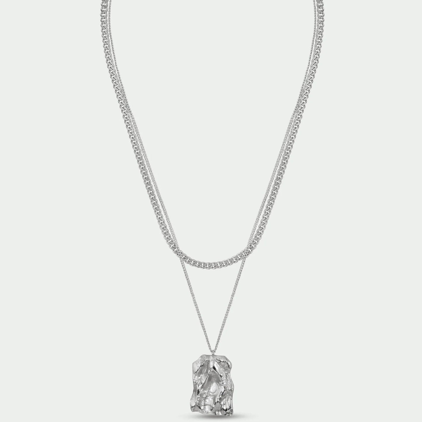 Current Necklace - Silver | Annie Mo's3