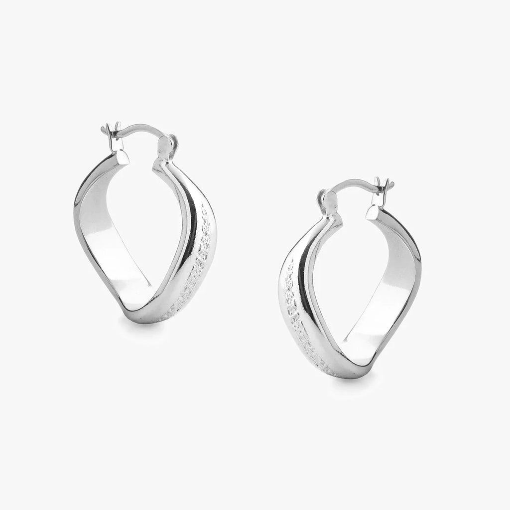 Bay Earrings Silver | Annie Mo's