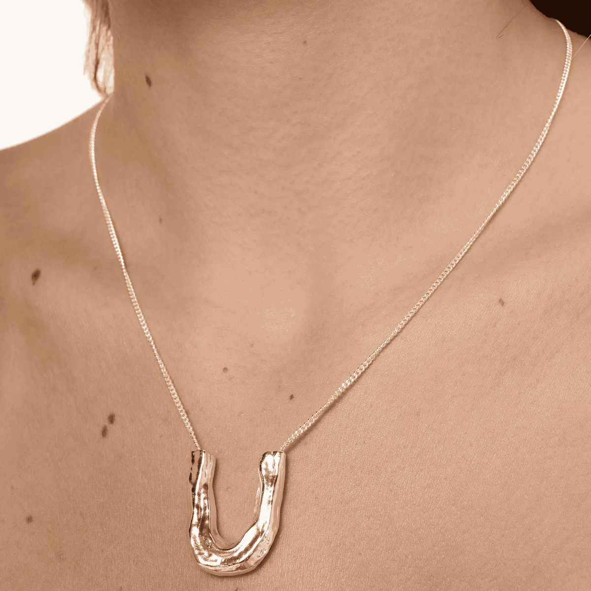 Earth Necklace - Silver