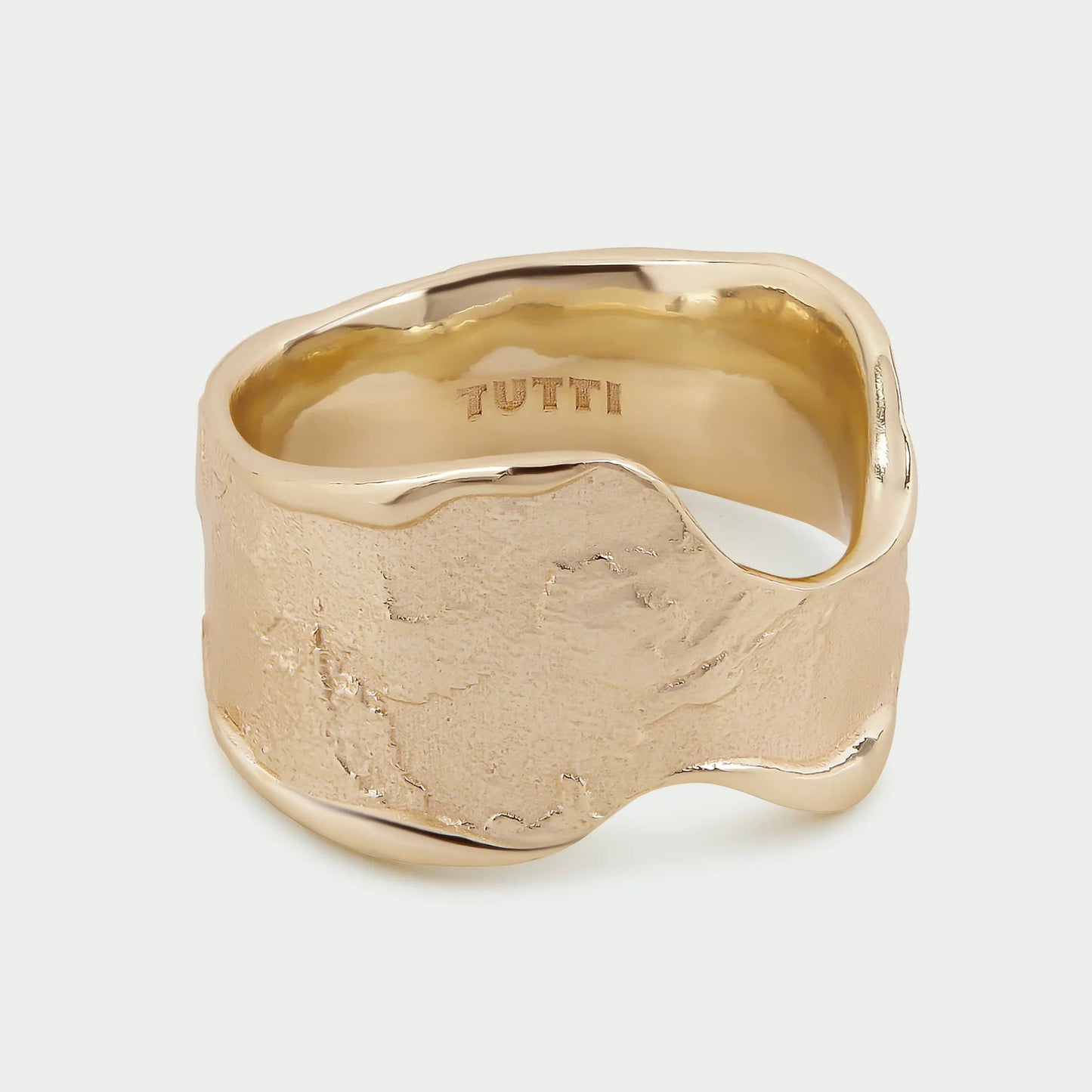 Edge Ring - Gold | Annie Mo's