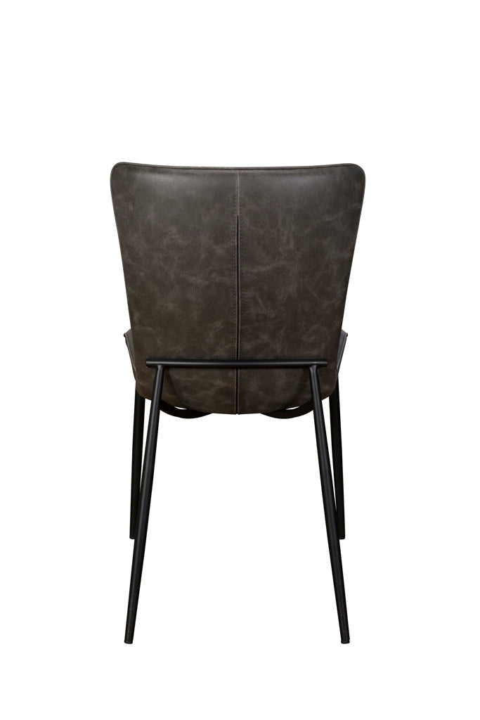 Ella Grey PU Leather Dining Chair | Annie Mo's-C