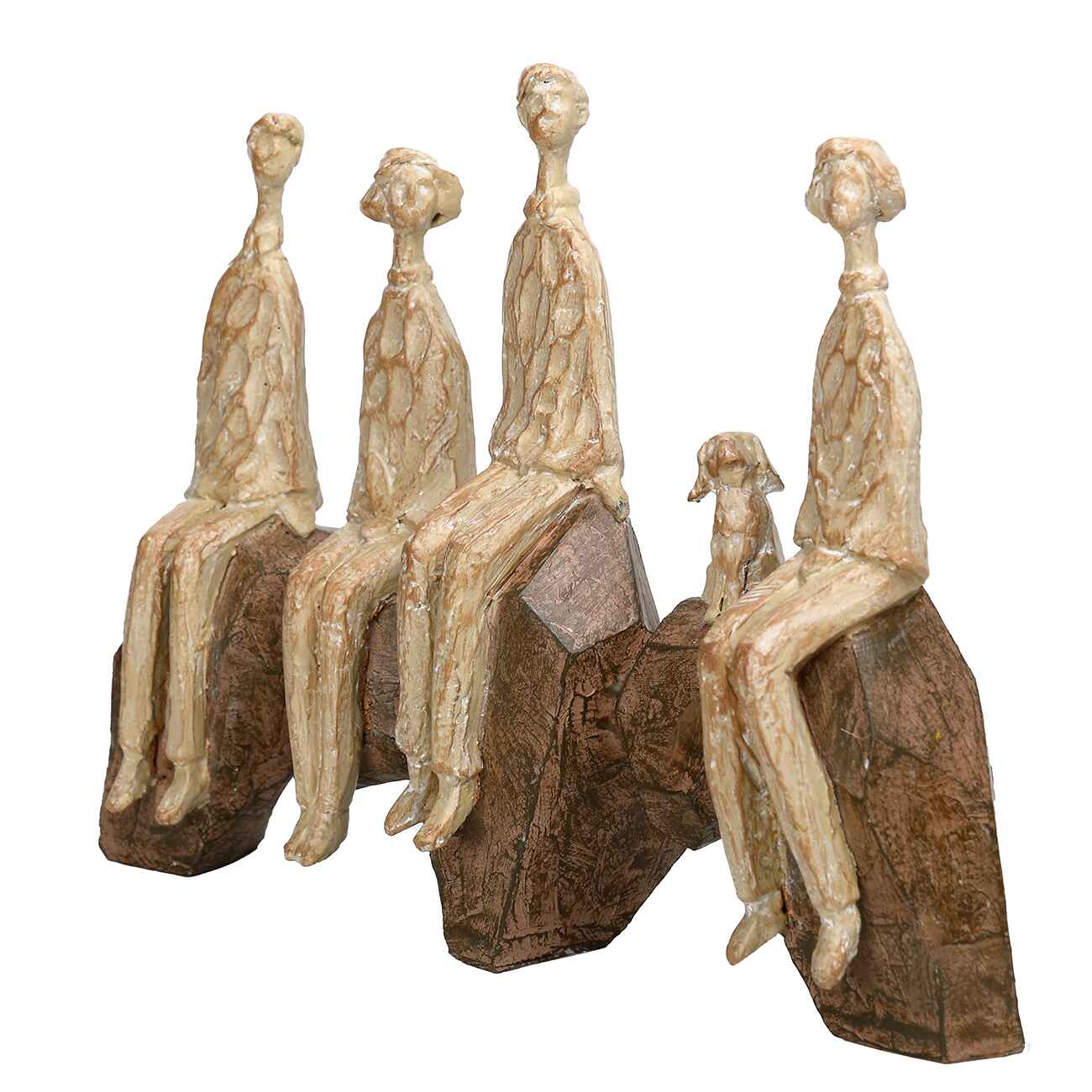 Ellington Seated Forms Family of Five 30cm | Annie Mo's B