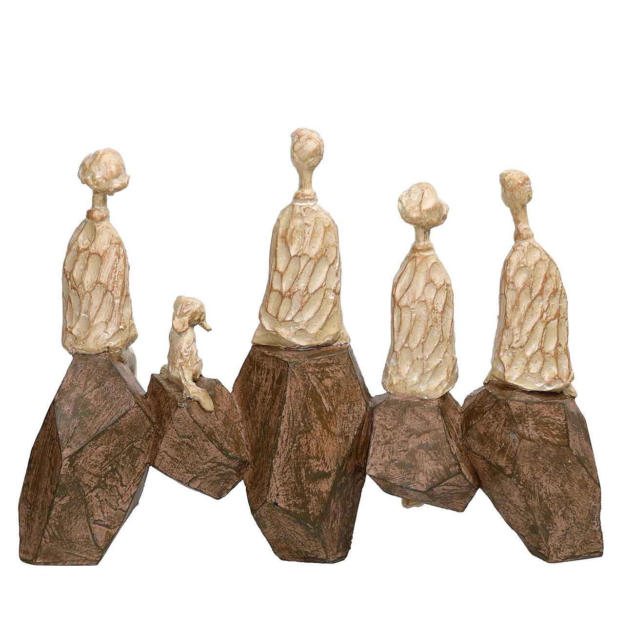 Ellington Seated Forms Family of Five 30cm | Annie Mo's D