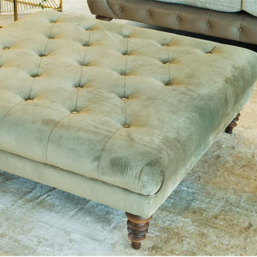 Emma Footstool | Fabrics | Annie Mo's