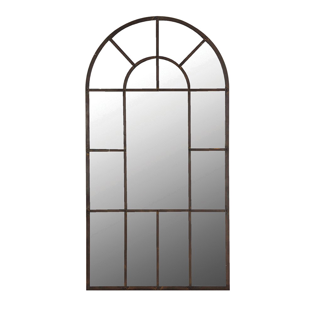 Extra Large Windowpane Mirror 207cm High