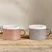 Terracotta and Grey (Set of 2) Mugs