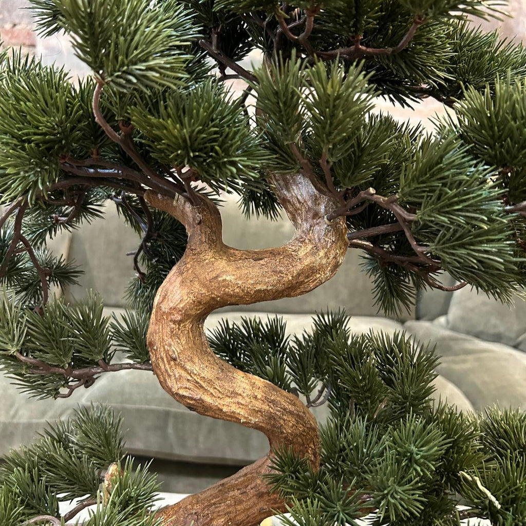 Faux Pine Bonsai Tree 65cm B
