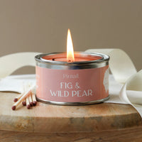 Fig & Wild Pear Paint Pot Scented Candle