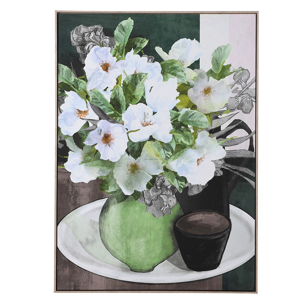Flowers in Vase Canvas 143cm | Annie Mo's