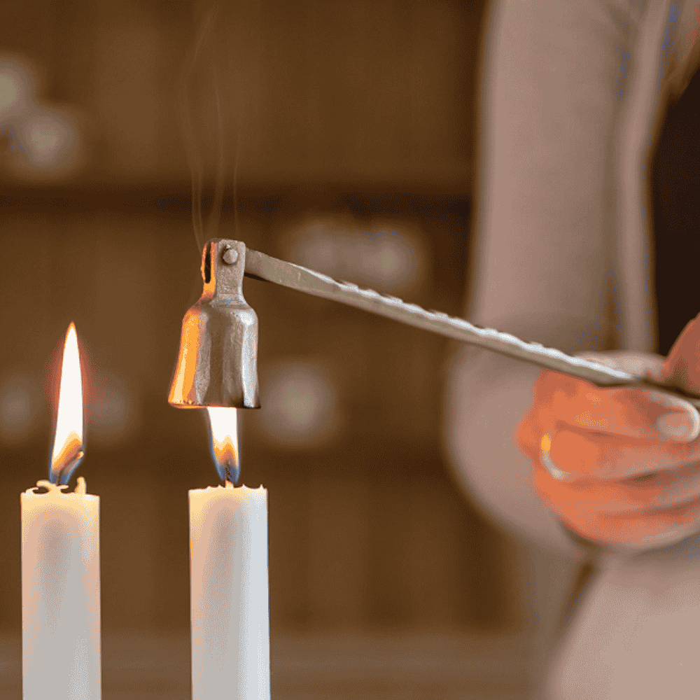 Forged Candle Snuffer 25cm | Annie Mo's