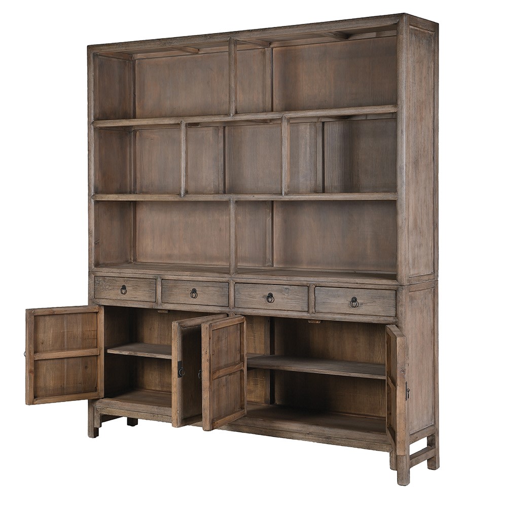 Four Door Four Drawer Open Display Unit 190cm Wide | Annie Mo's-C