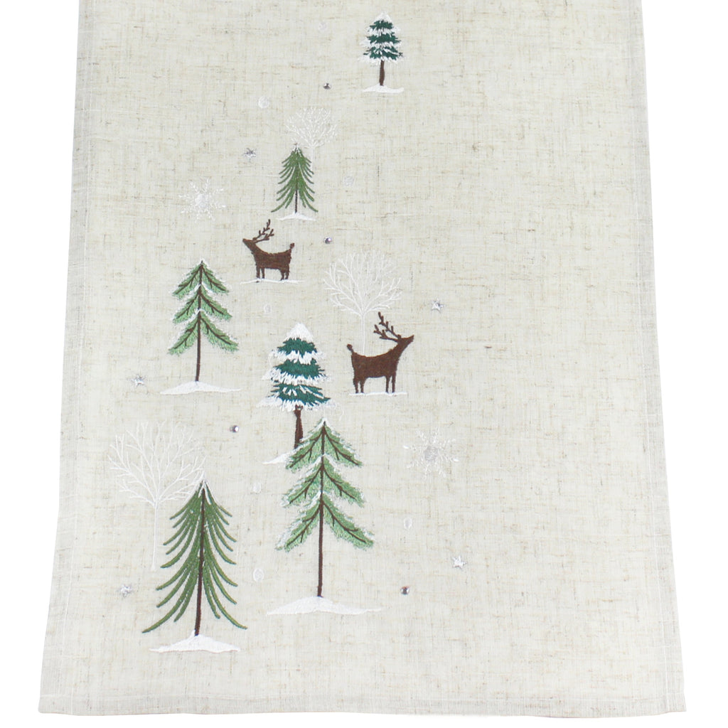 Frosted Forest Beige Runner 190 x 35cm | Annie Mo's