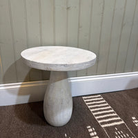 Eugene Occasional Pedestal End Table 45cm High - CLEARANCE | Annie Mo
