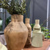 Flen Terracotta Vase - Green 30cm