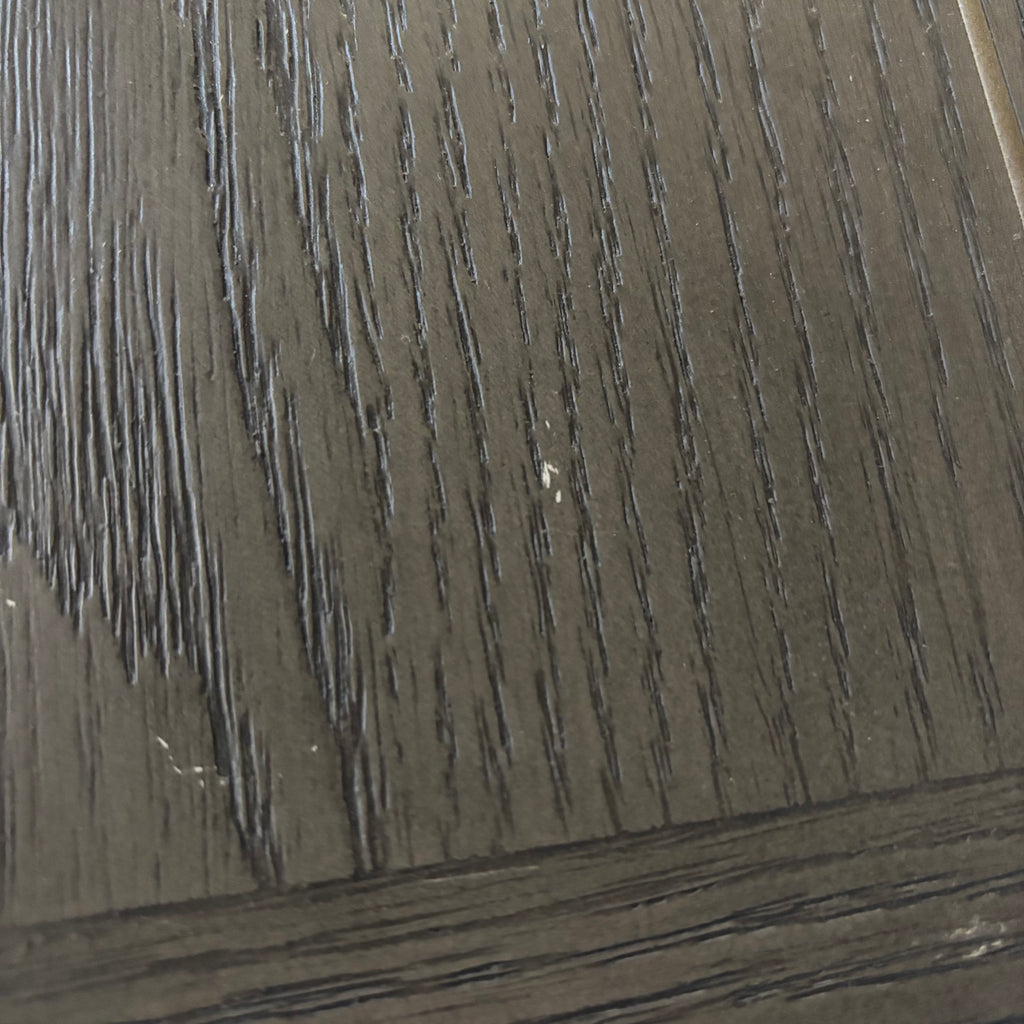 Grey Oak and Oak Veneer Tall Console Table - CLEARANCE