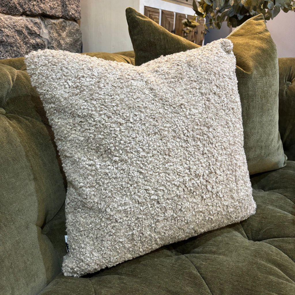 Tactile Faux Fur Shaggy Cushion 45 x 45