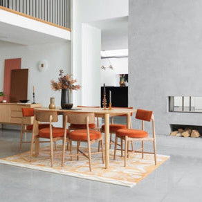 Flora Dining Chair - Orange