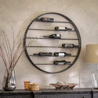 Portland 12 Bottle Wall Wine Rack 100cm | Annie Mo's