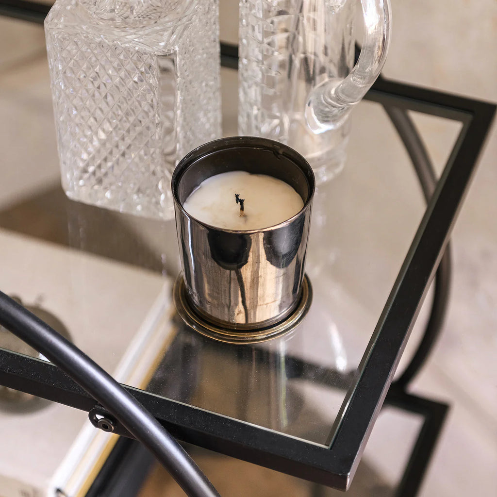 Portland Iron and Glass Drinks Trolley 75cm Wide