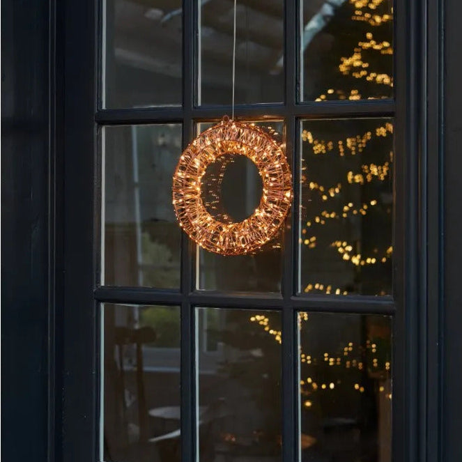 Galaxy Wreath 25cm (Copper) Dual Power | Annie Mo's