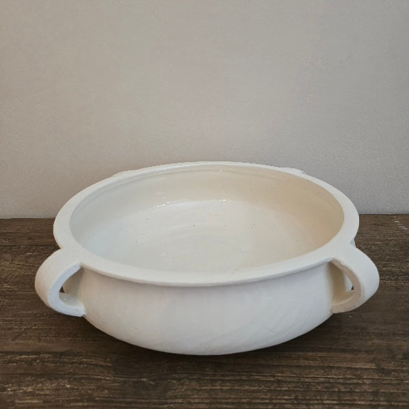 Glazed Ivory Decorative Pot 2