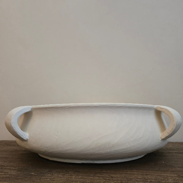 Glazed Ivory Decorative Pot 4