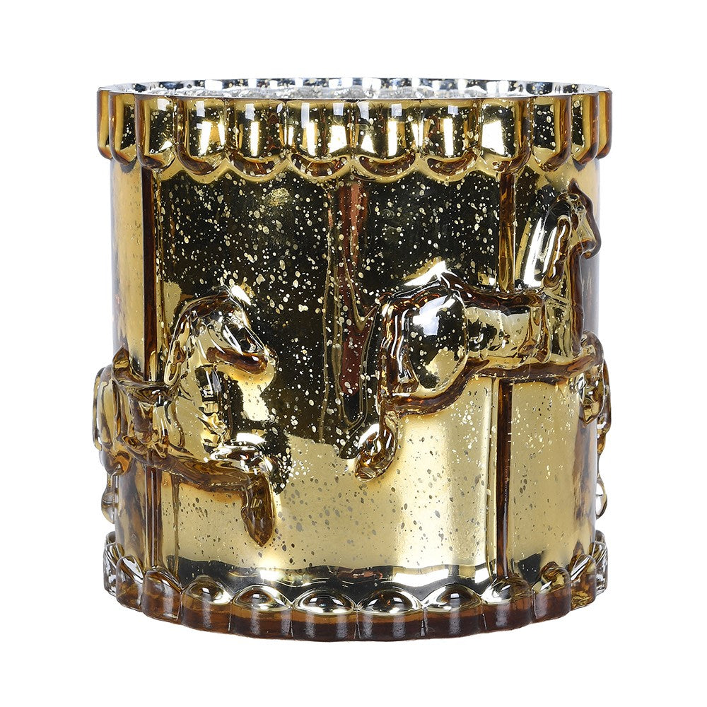 Golden Carousel Hurricane 15cm | Annie Mo's