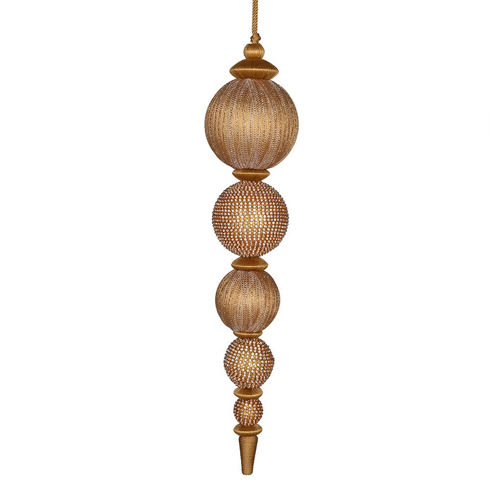 Golden Diamante Finial 43cm | Annie Mo's