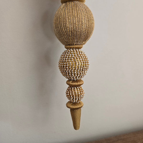 Golden Diamante Finial 2