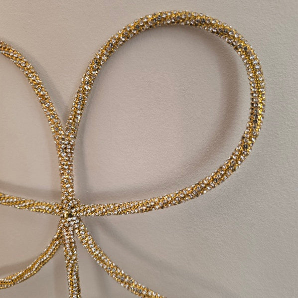 Golden Gem Bow Tree Topper 2