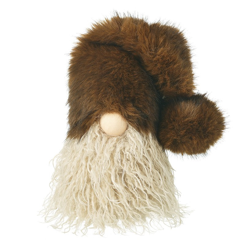 Gonk With Dark Hat And Curly Beard 22cm