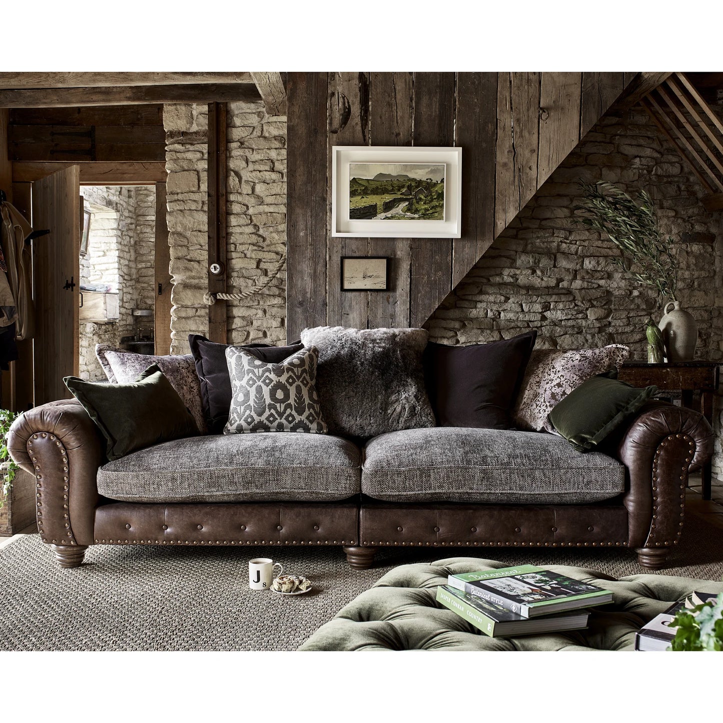 Wilson Grand Split Sofa Pillow Back Version