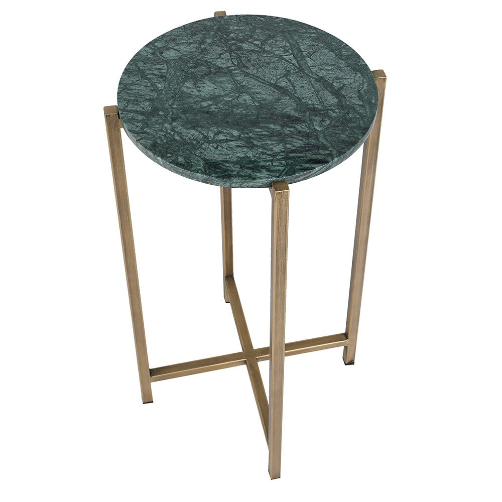 Green Marble Side Table 60cmC