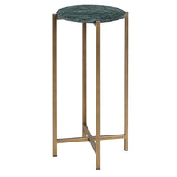 Green Marble Side Table 60cm | Annie Mo's